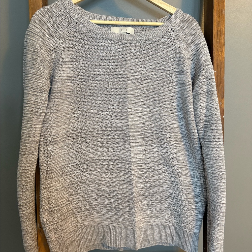 LOFT Women's Gray Sweater